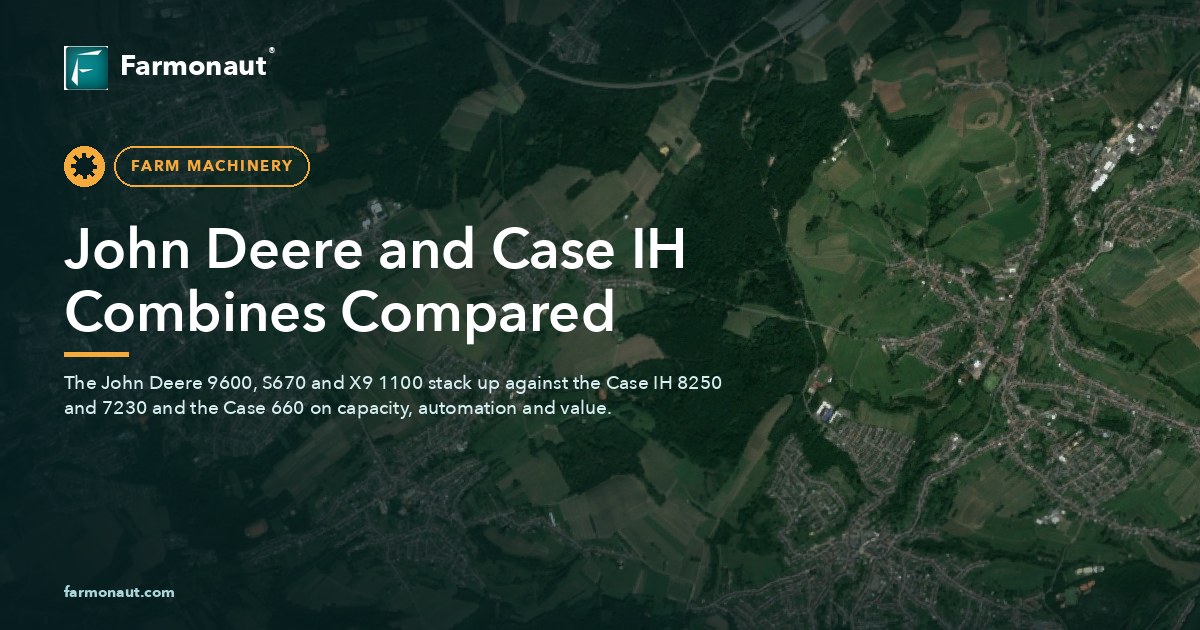 John Deere And Case Ih Combines Compared