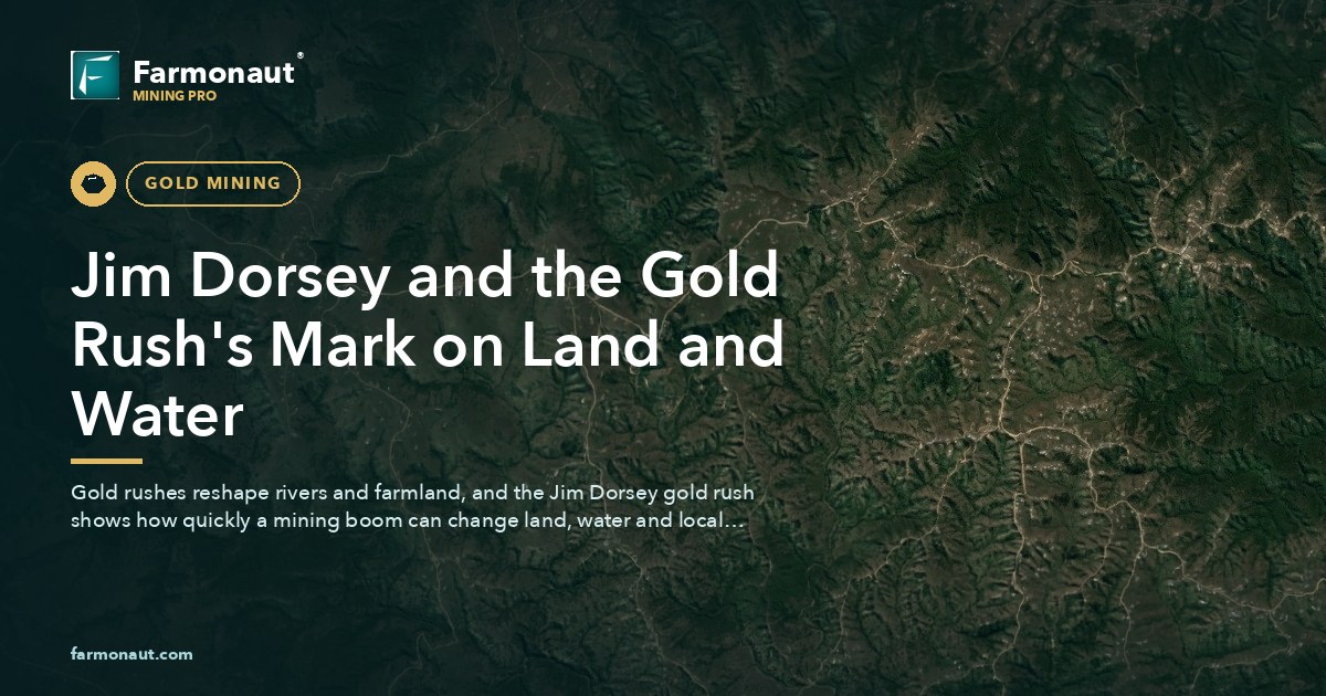 Jim Dorsey And The Gold Rush'S Mark On Land And Water