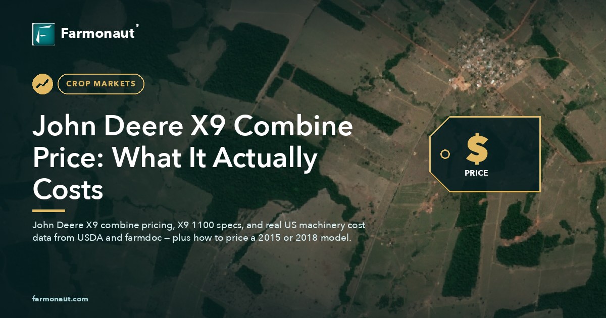John Deere X9 Combine Price: What It Actually Costs