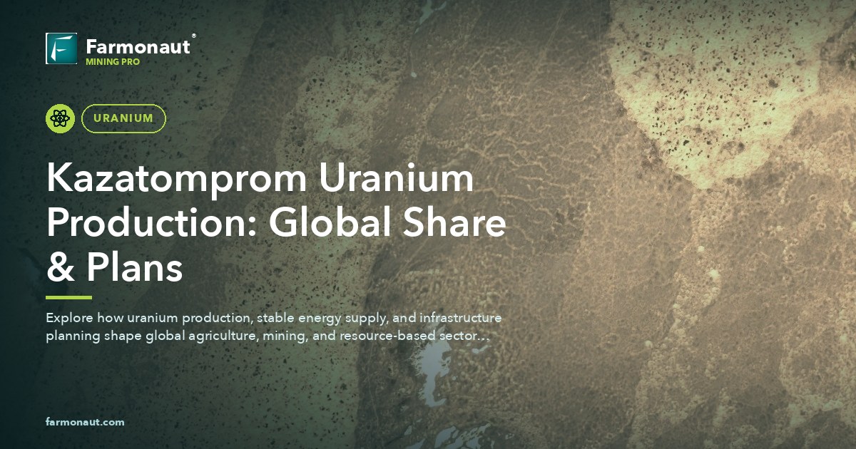Kazatomprom Uranium Production: Global Share &Amp; Plans