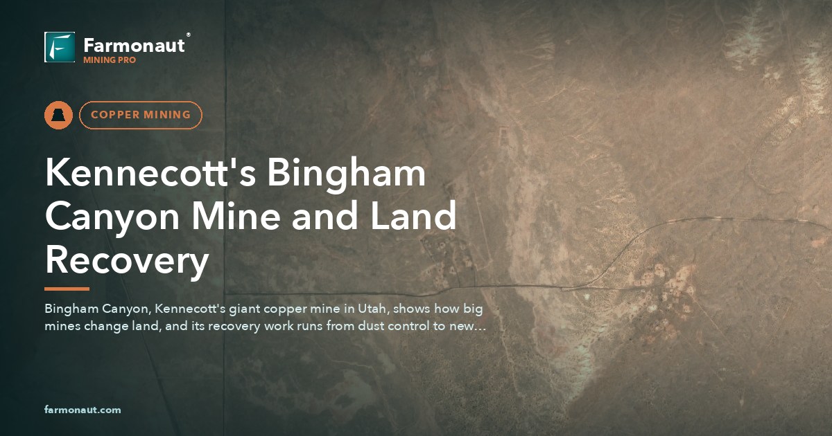 Kennecott'S Bingham Canyon Mine And Land Recovery