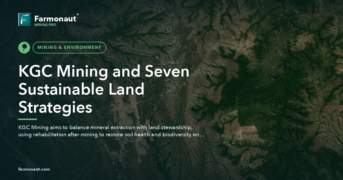 Kgc Mining And Seven Sustainable Land Strategies