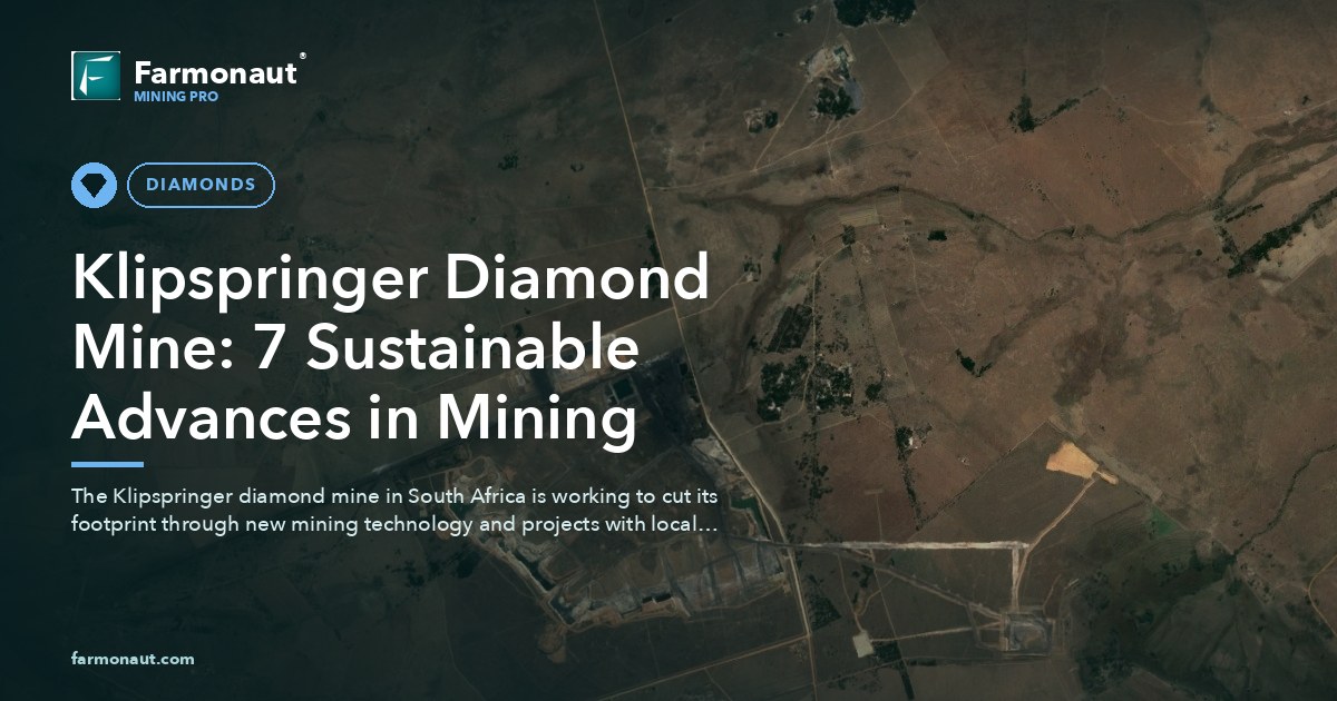 Klipspringer Diamond Mine: 7 Sustainable Advances In Mining
