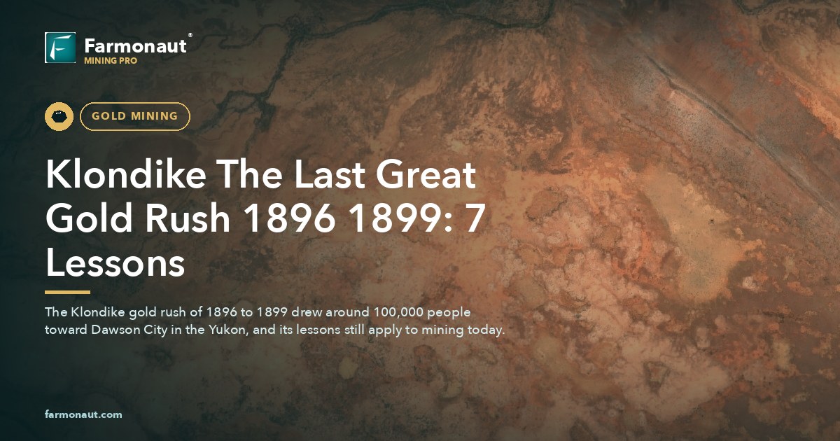 Klondike The Last Great Gold Rush 1896 1899: 7 Lessons