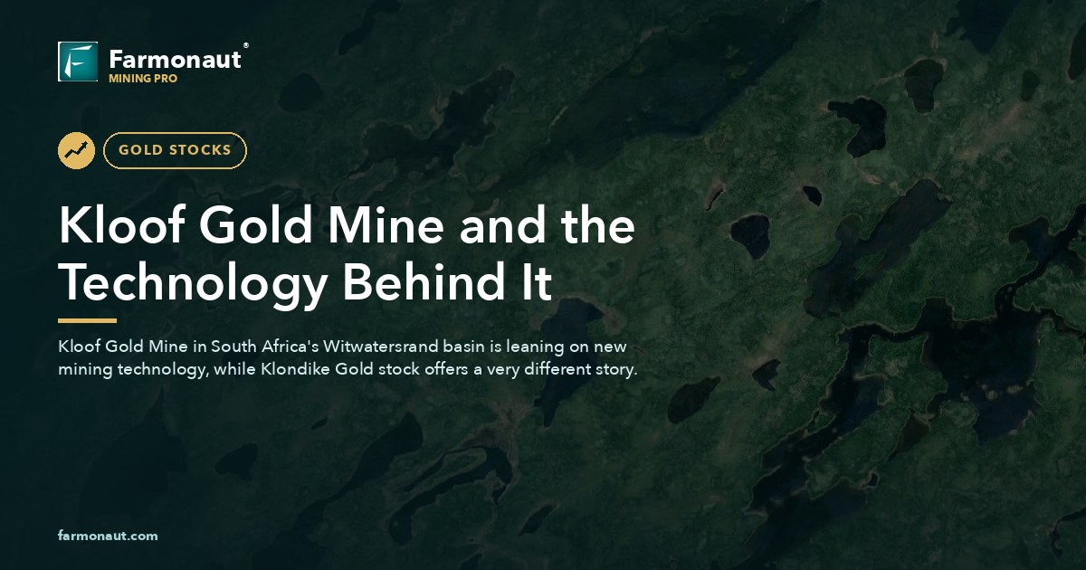 Kloof Gold Mine And The Technology Behind It
