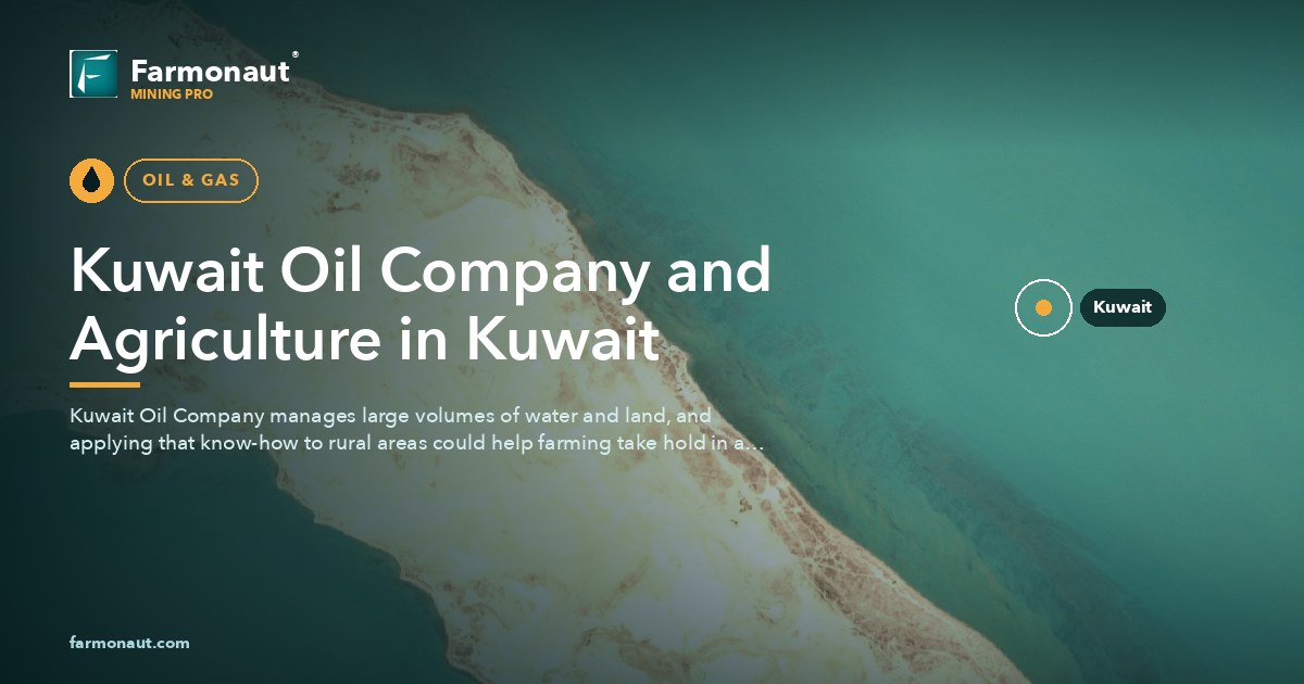 Kuwait Oil Company And Agriculture In Kuwait