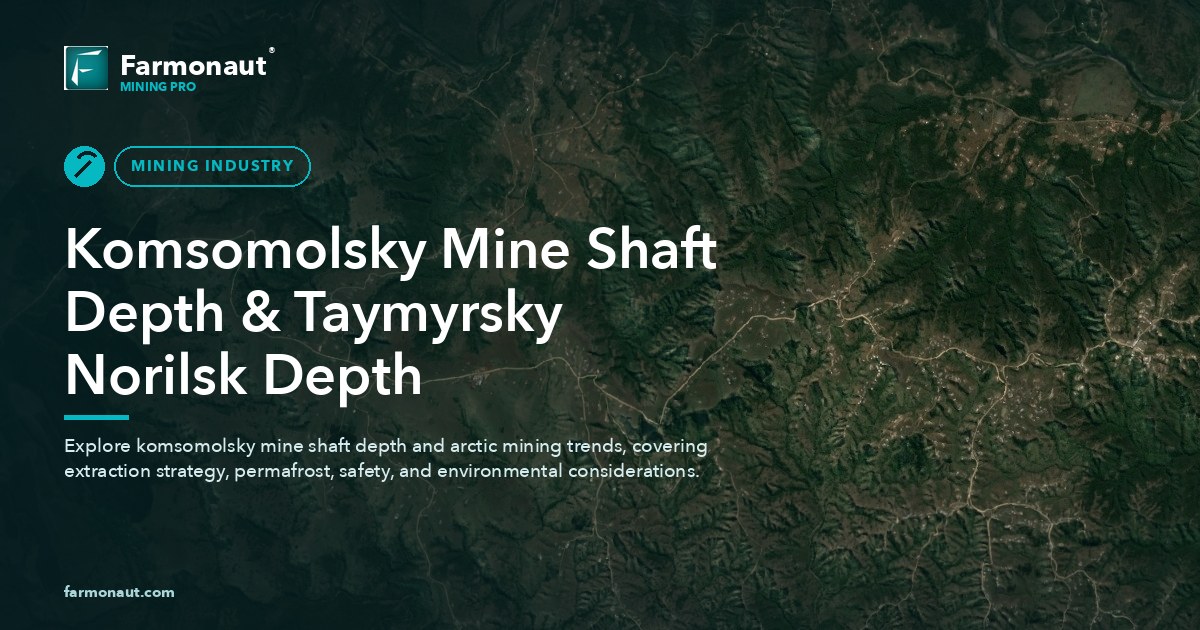 Komsomolsky Mine Shaft Depth &Amp; Taymyrsky Norilsk Depth