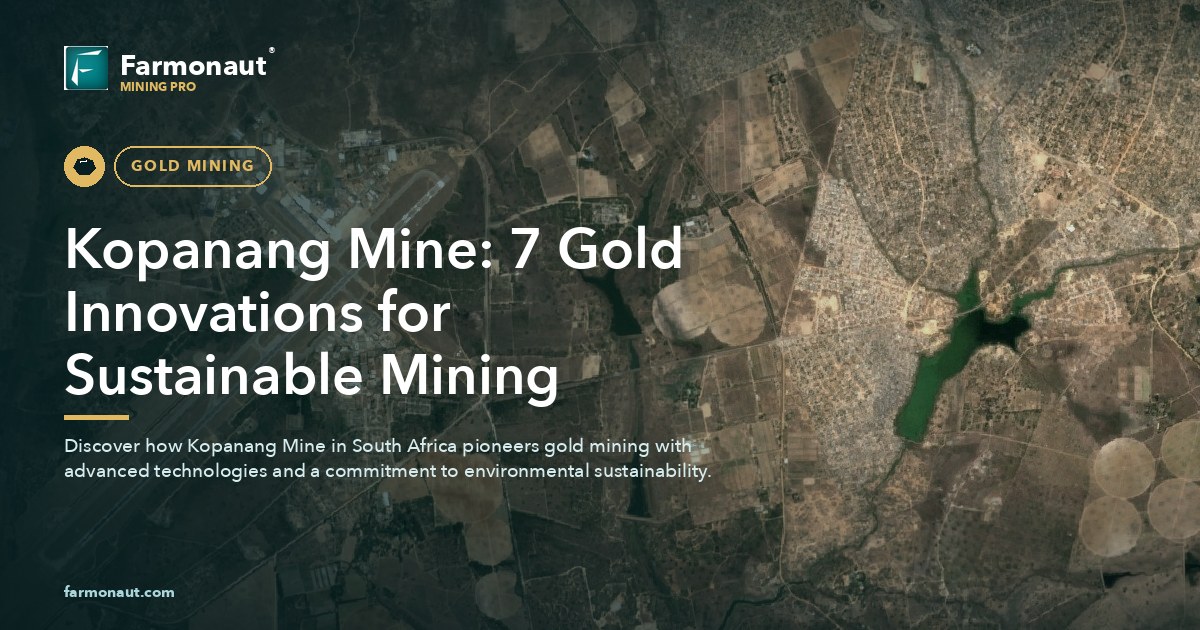 Kopanang Mine: 7 Gold Innovations For Sustainable Mining