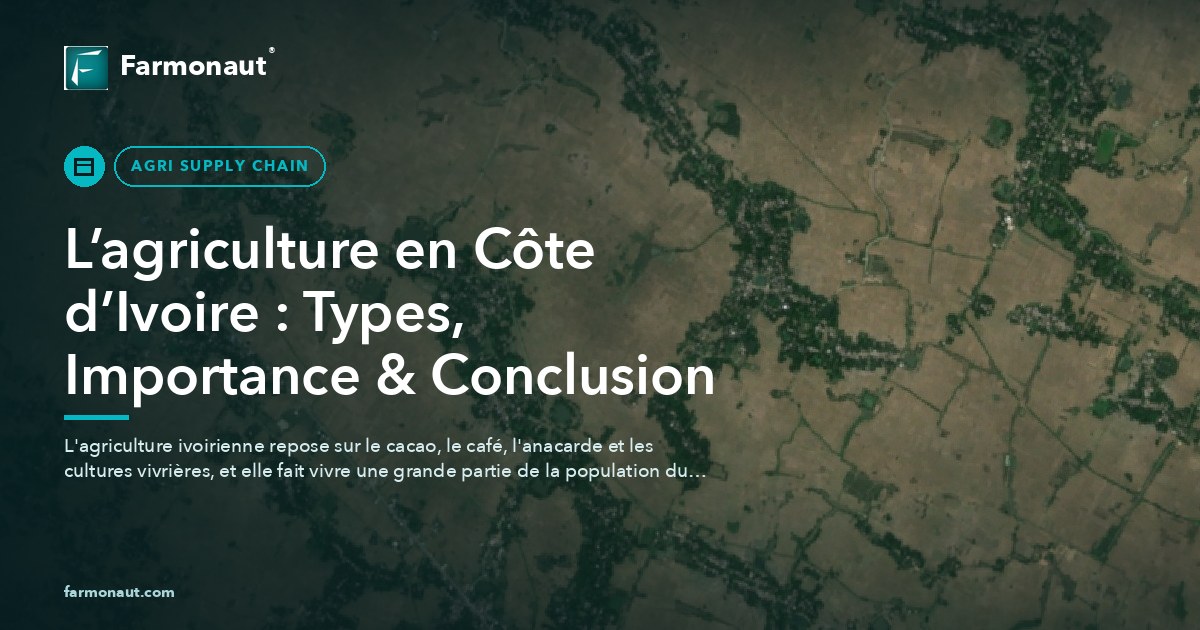 L’agriculture En Côte D’ivoire : Types, Importance &Amp; Conclusion