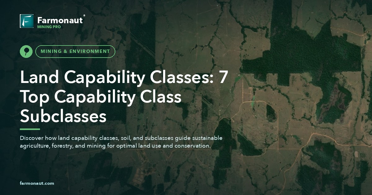 Land Capability Classes: 7 Top Capability Class Subclasses