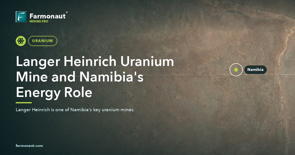 Langer Heinrich Uranium Mine And Namibia'S Energy Role