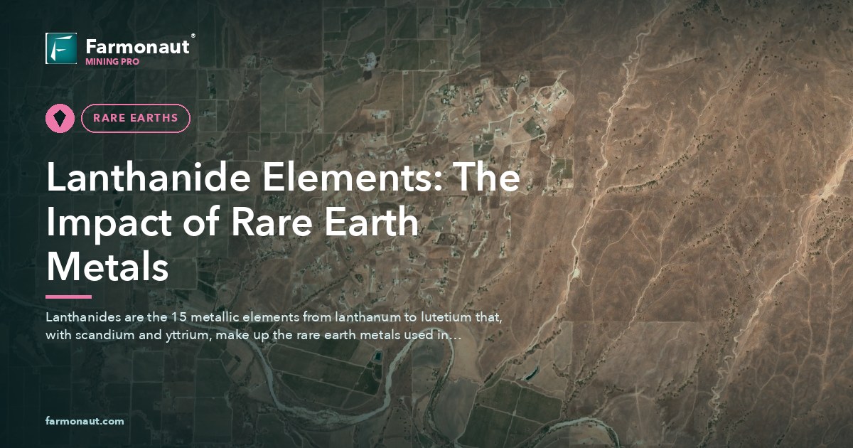 Lanthanide Elements: The Impact Of Rare Earth Metals