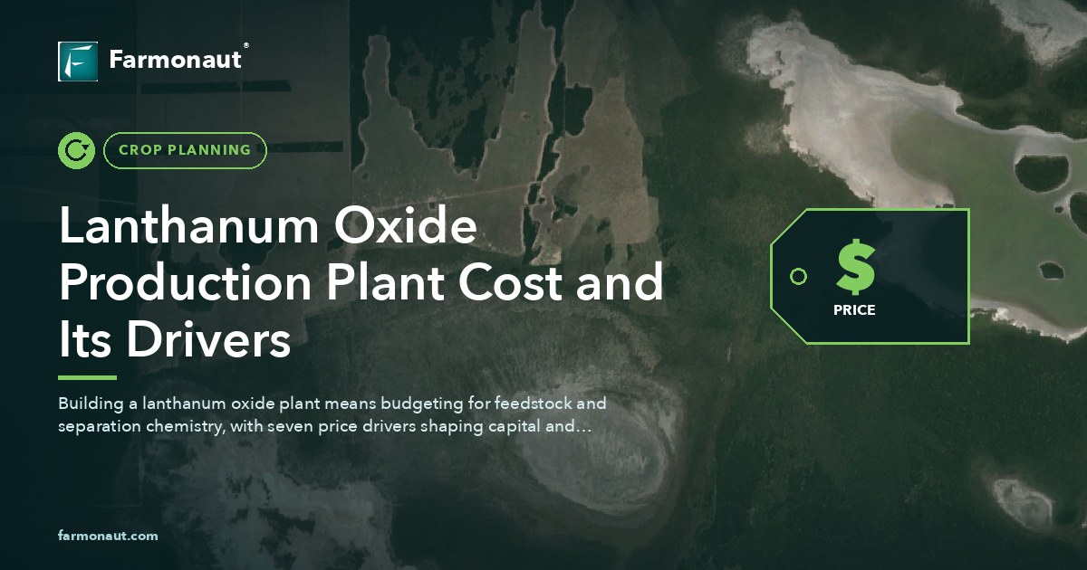 Lanthanum Oxide Production Plant Cost And Its Drivers
