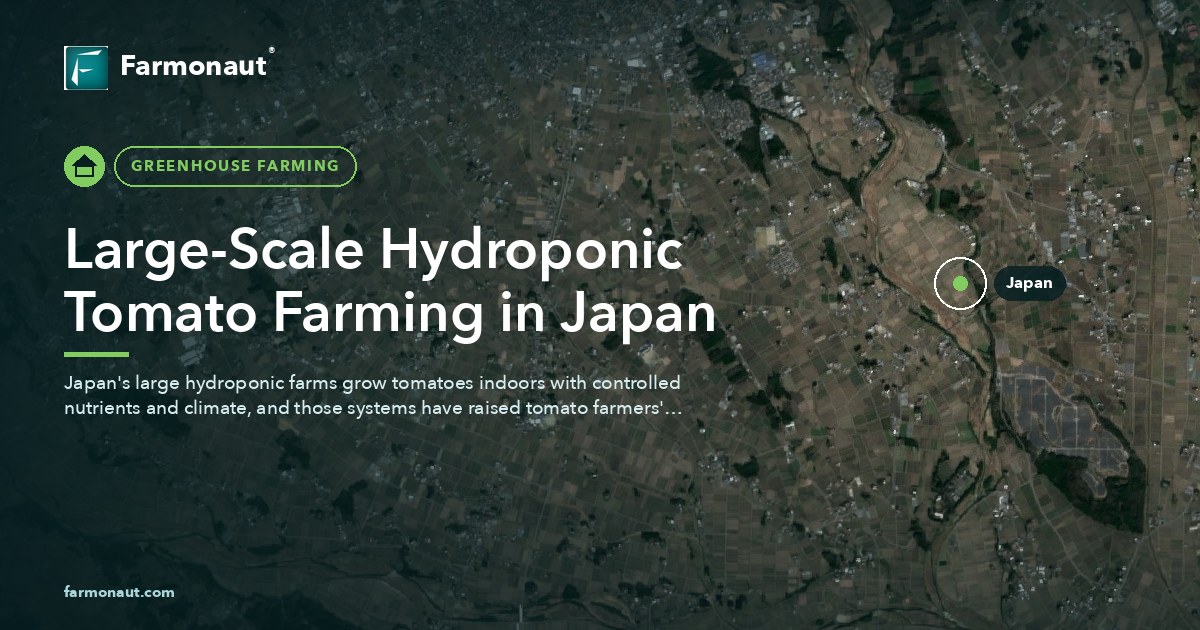 Large-Scale Hydroponic Tomato Farming In Japan