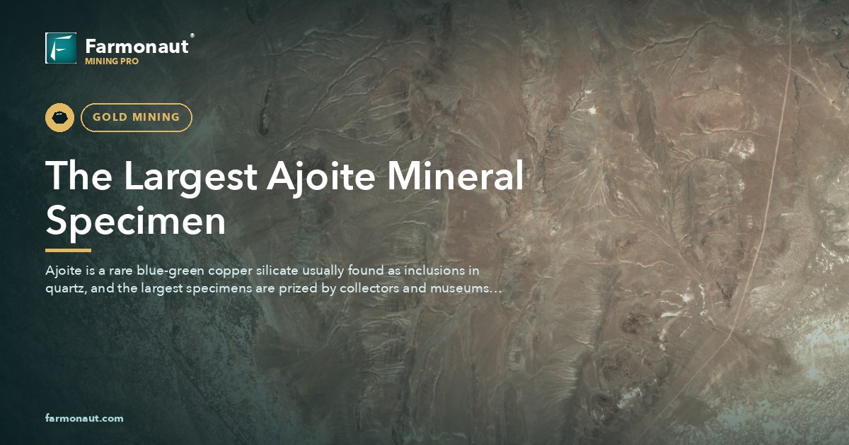 The Largest Ajoite Mineral Specimen