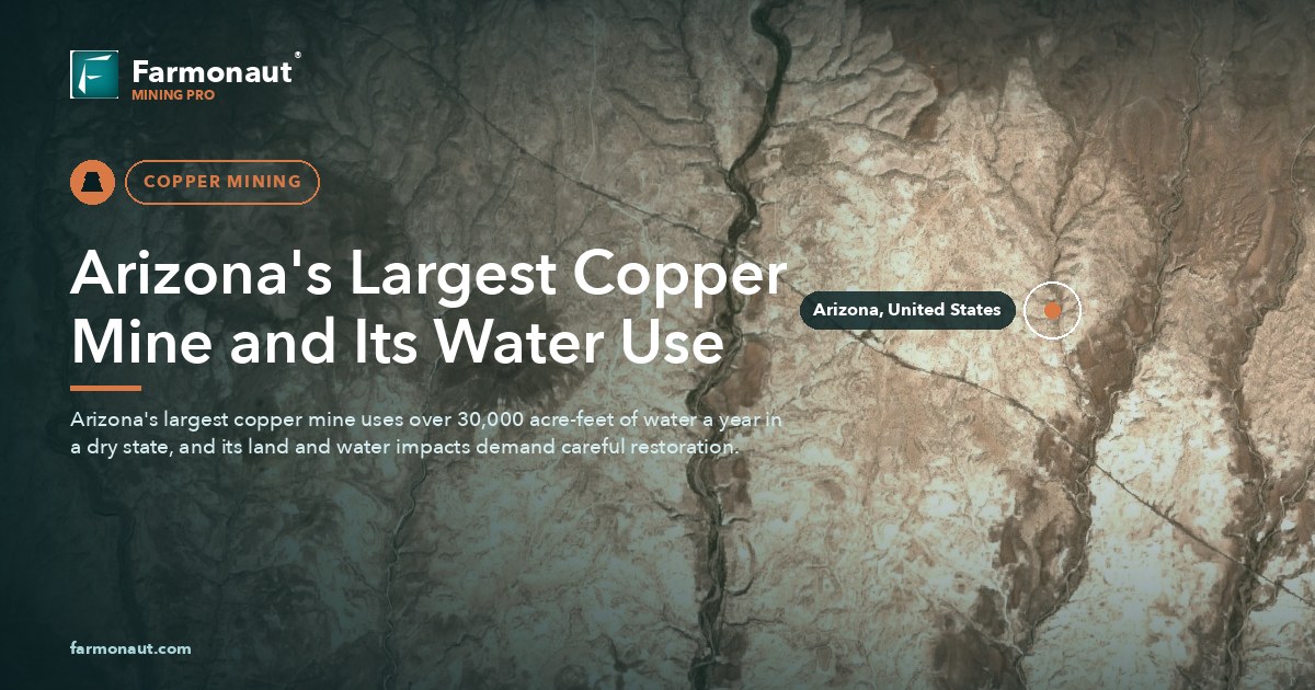 Arizona'S Largest Copper Mine And Its Water Use