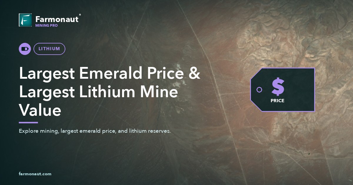 Largest Emerald Price &Amp; Largest Lithium Mine Value