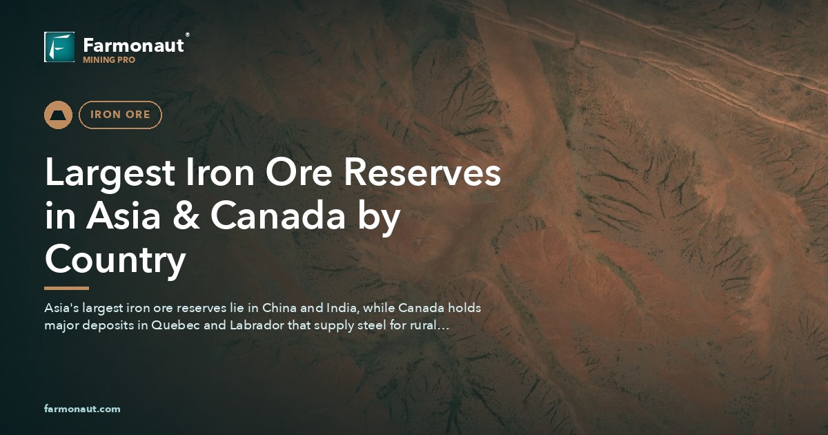 Largest Iron Ore Reserves In Asia &Amp; Canada By Country