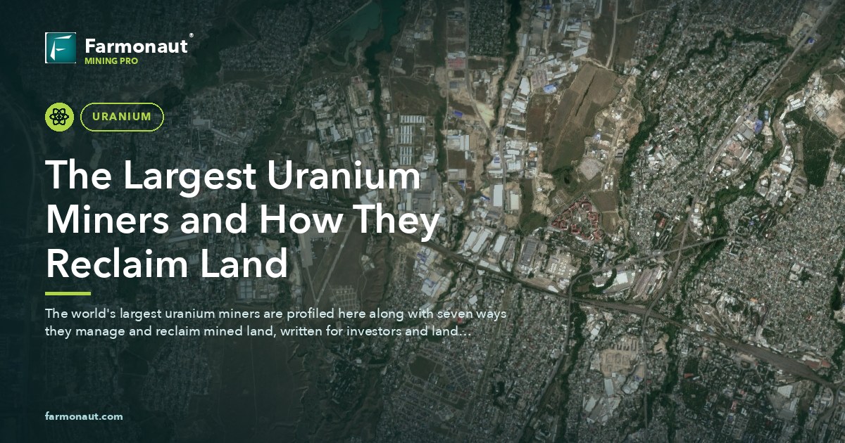 The Largest Uranium Miners And How They Reclaim Land