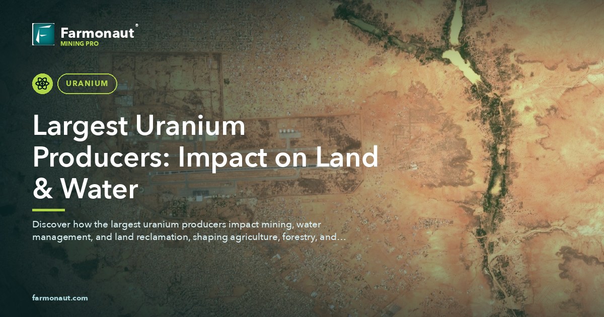 Largest Uranium Producers: Impact On Land &Amp; Water