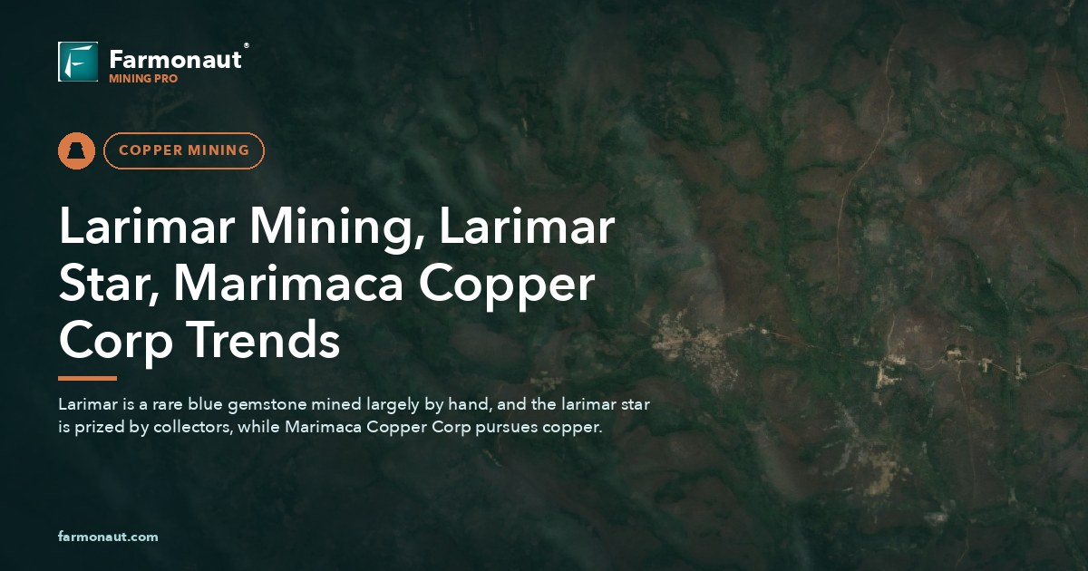 Larimar Mining, Larimar Star, Marimaca Copper Corp Trends