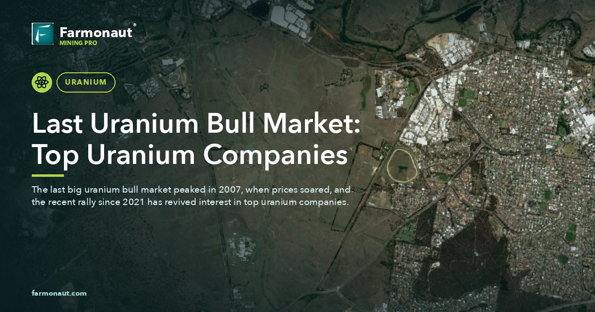 Last Uranium Bull Market: Top Uranium Companies