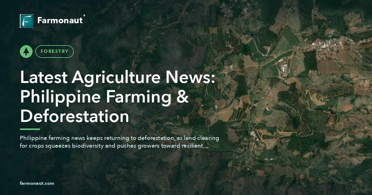 Latest Agriculture News: Philippine Farming &Amp; Deforestation