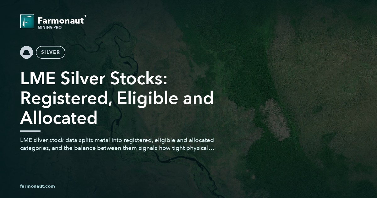 Lme Silver Stocks: Registered, Eligible And Allocated