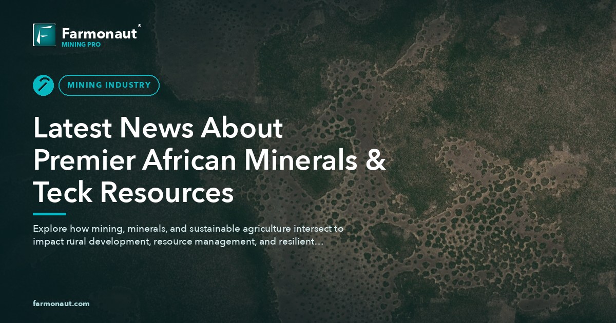 Latest News About Premier African Minerals &Amp; Teck Resources