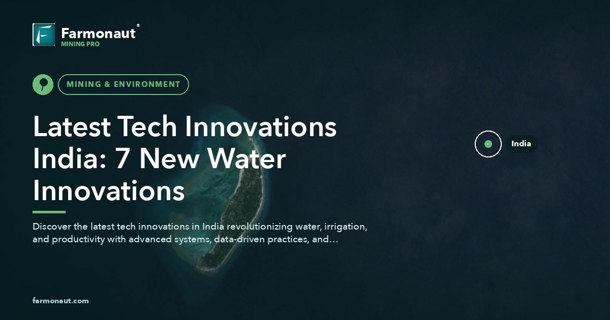 Latest Tech Innovations India: 7 New Water Innovations
