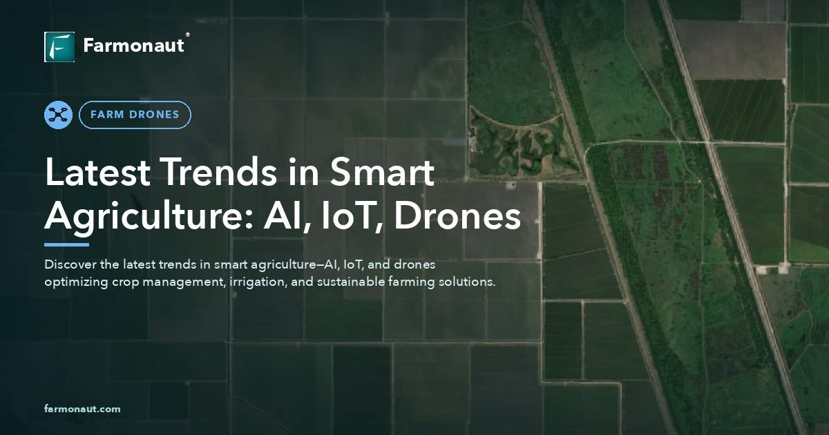 Latest Trends In Smart Agriculture: Ai, Iot, Drones
