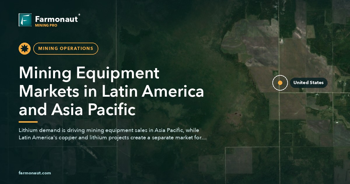 Mining Equipment Markets In Latin America And Asia Pacific