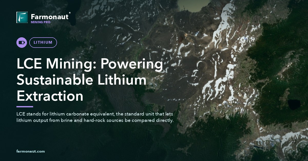 Lce Mining: Powering Sustainable Lithium Extraction