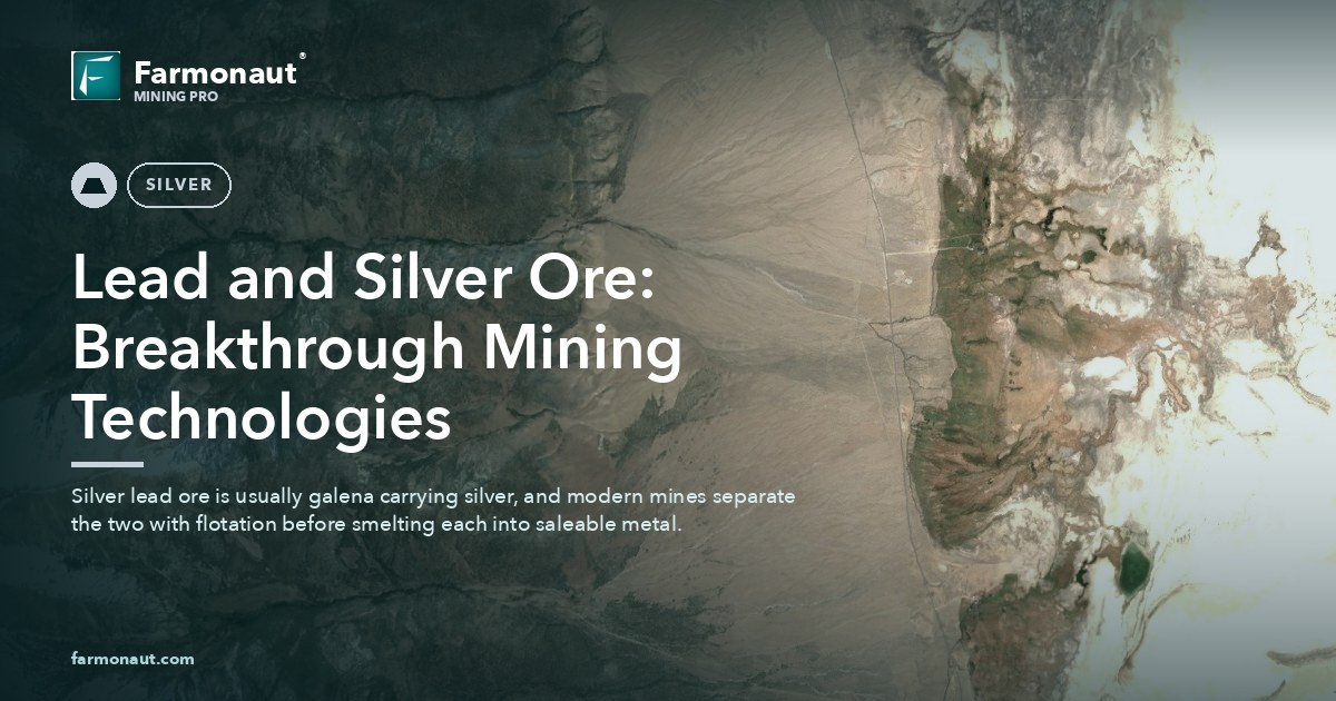 Lead And Silver Ore: Breakthrough Mining Technologies