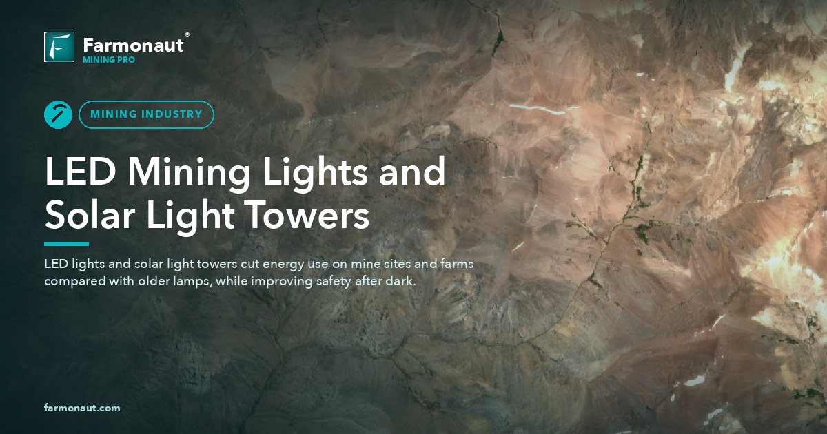 Led Mining Lights And Solar Light Towers