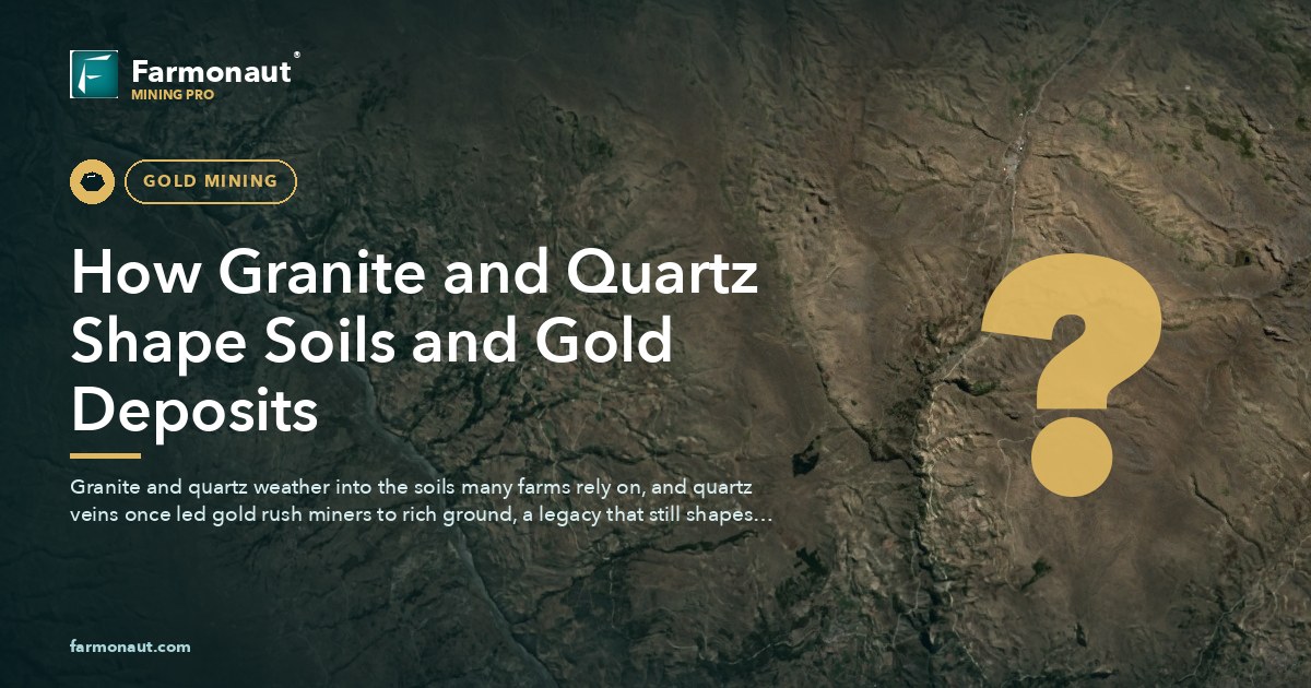 How Granite And Quartz Shape Soils And Gold Deposits