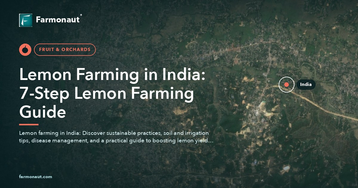 Lemon Farming In India: 7-Step Lemon Farming Guide