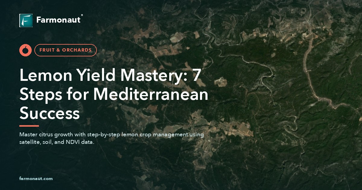 Lemon Yield Mastery: 7 Steps For Mediterranean Success