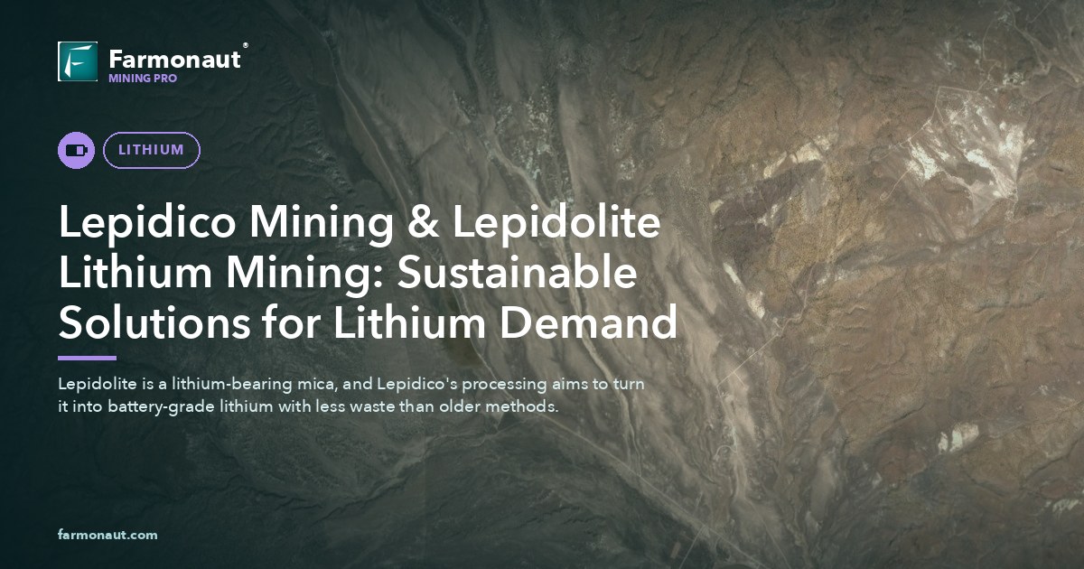 Lepidico Mining &Amp; Lepidolite Lithium Mining: Sustainable Solutions For Lithium Demand