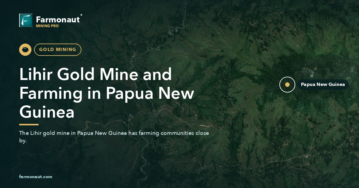 Lihir Gold Mine And Farming In Papua New Guinea