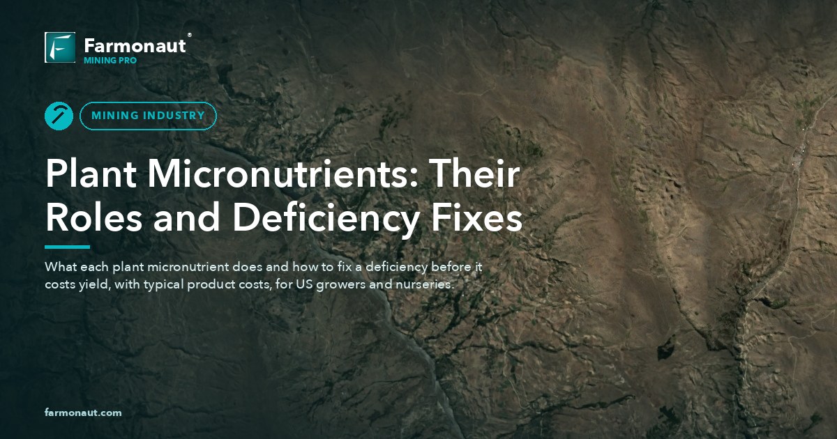 Plant Micronutrients: Their Roles And Deficiency Fixes