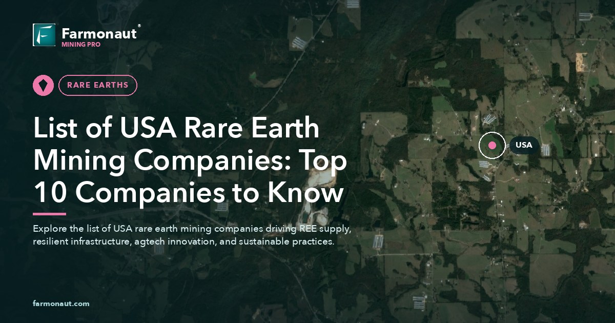 List Of Usa Rare Earth Mining Companies: Top 10 Companies To Know