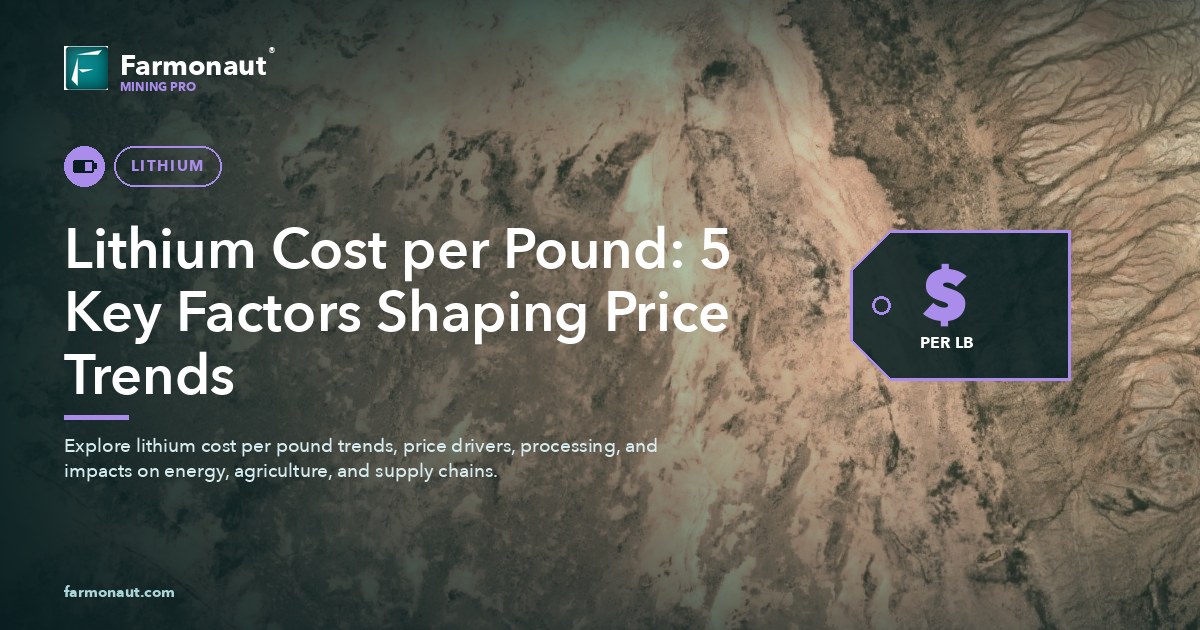 Lithium Cost Per Pound: 5 Key Factors Shaping Price Trends