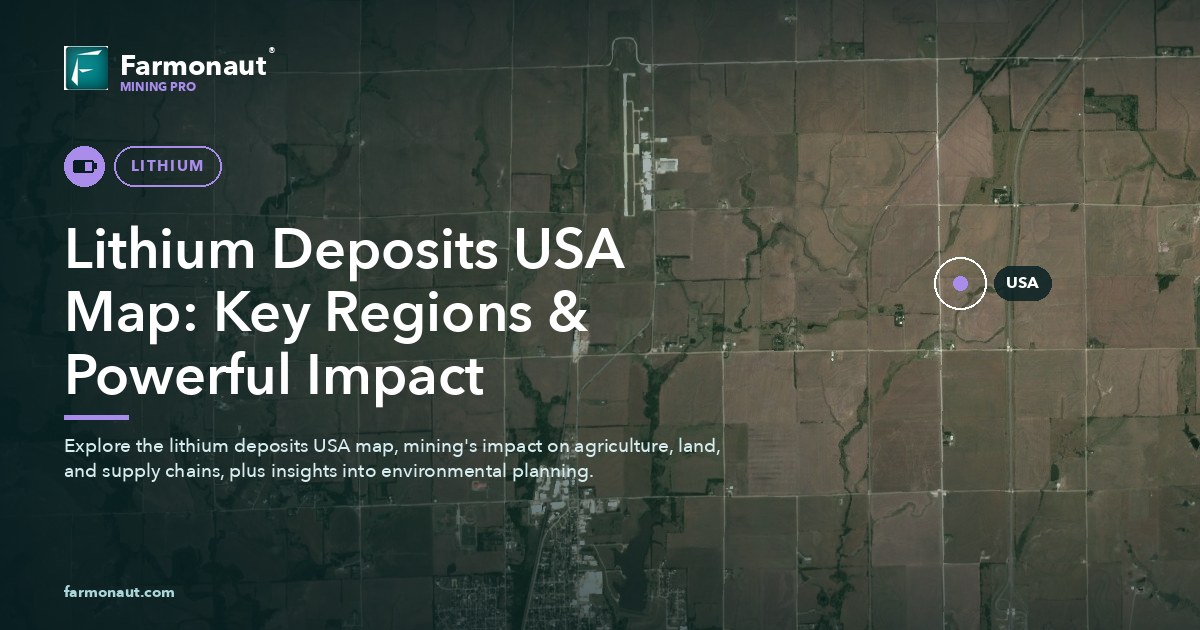 Lithium Deposits Usa Map: Key Regions &Amp; Powerful Impact