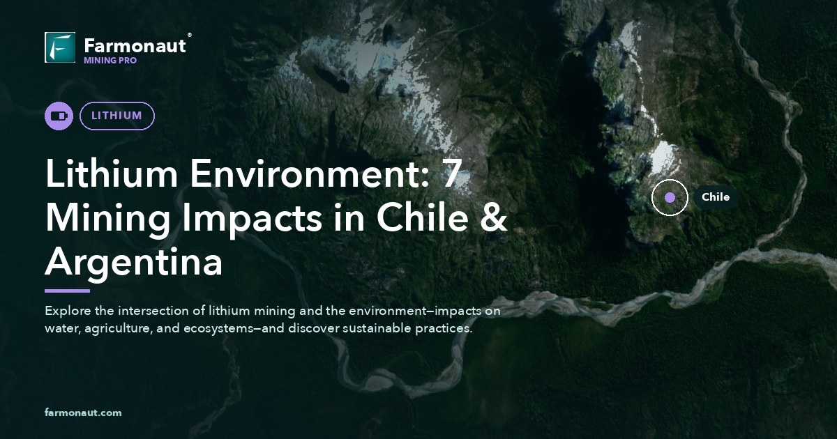 Lithium Environment: 7 Mining Impacts In Chile &Amp; Argentina