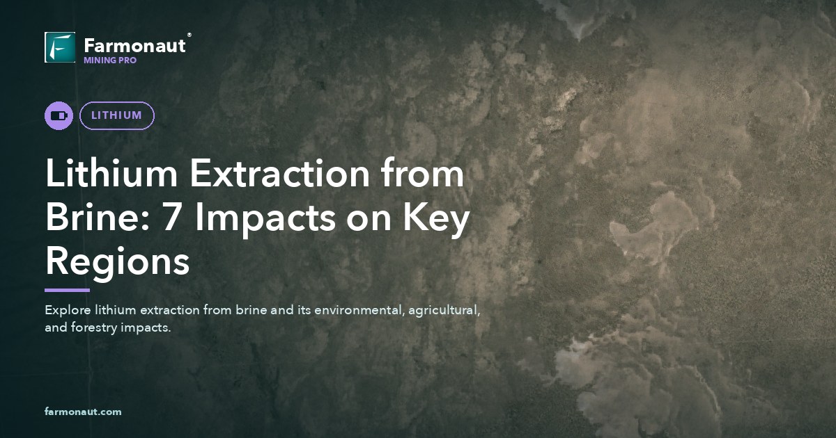 Lithium Extraction From Brine: 7 Impacts On Key Regions