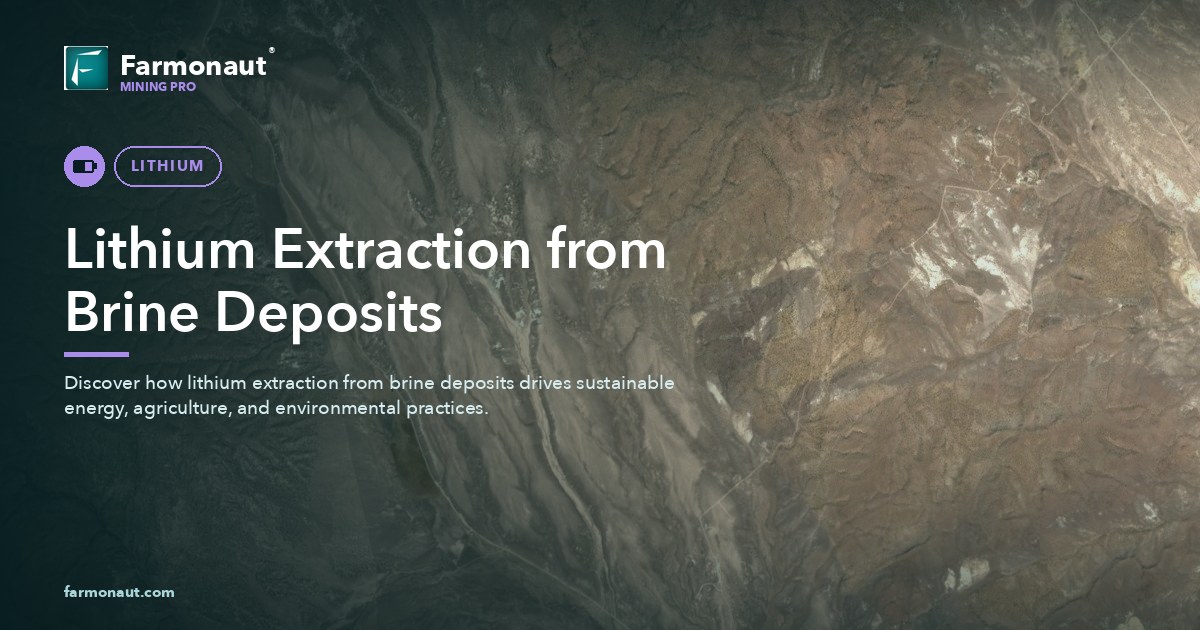 Lithium Extraction From Brine Deposits