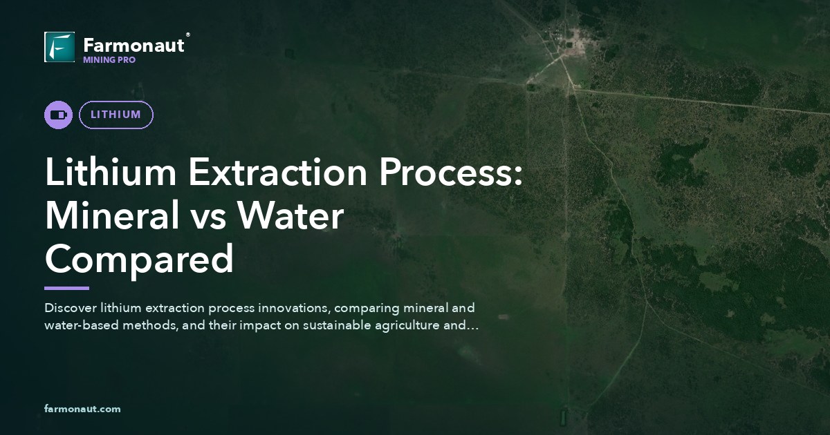 Lithium Extraction Process: Mineral Vs Water Compared