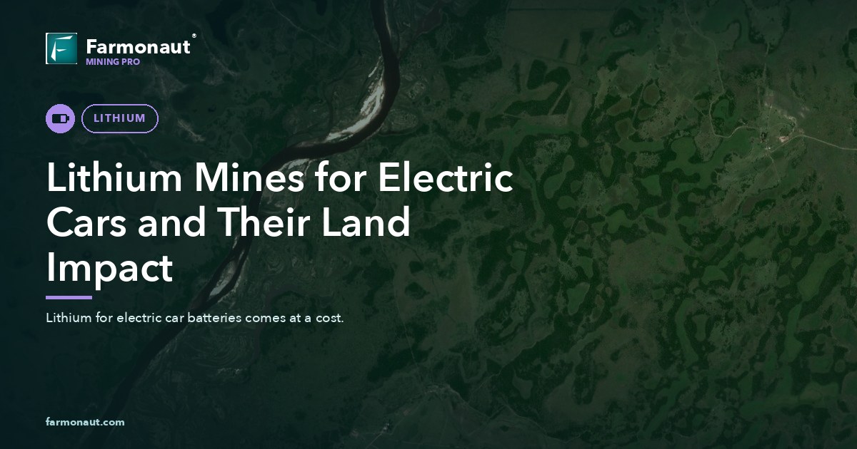 Lithium Mines For Electric Cars And Their Land Impact