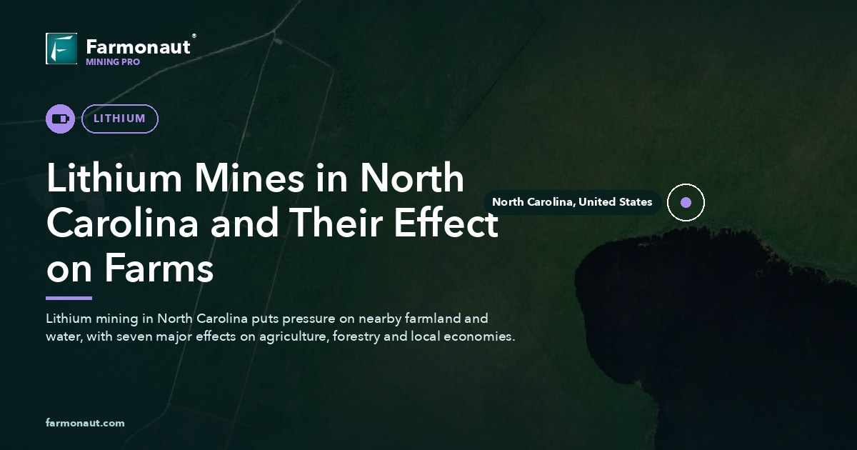 Lithium Mines In North Carolina And Their Effect On Farms